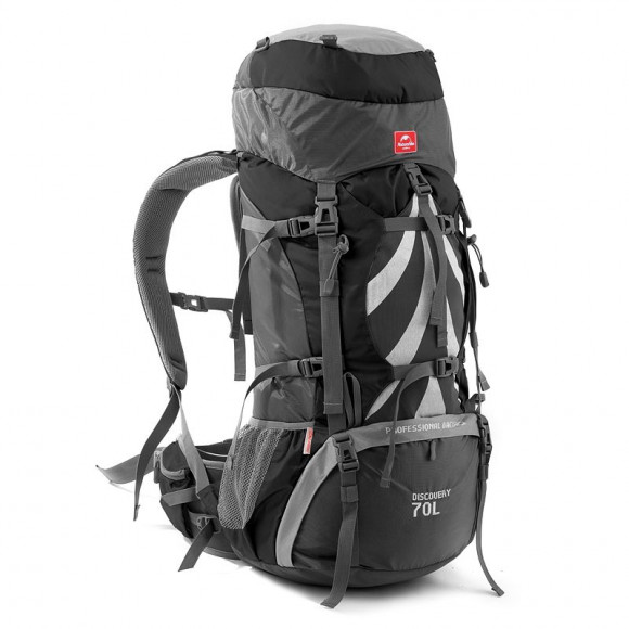 Рюкзак туристичний Naturehike NH70B070-B, 70 л + 5 л, чорний Рюкзак туристичний Naturehike NH70B070-B, 70 л + 5 л, чорний