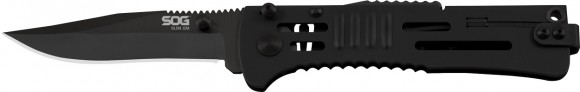 Messer SOG SlimJim Schwarz