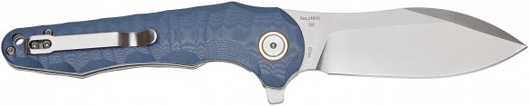 Nóż CJRB Mangrove G10 Szaro-niebieski