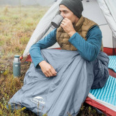 Спальник надлегкий Naturehike Summer LW180 NH21MSD09 прав, (15°C), pp XL, коричневий Спальник надлегкий Naturehike Summer LW180 NH21MSD09 прав, (15°C), pp XL, коричневий