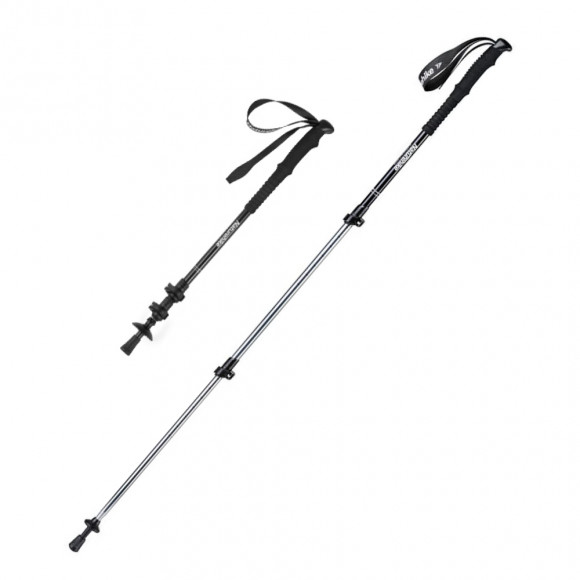 Трекінгова палиця 3-сек. Naturehike Men ST 01 6061 AL NH17D001-Z, алюміній, чорна Трекінгова палиця 3-сек. Naturehike Men ST 01 6061 AL NH17D001-Z, алюміній, чорна