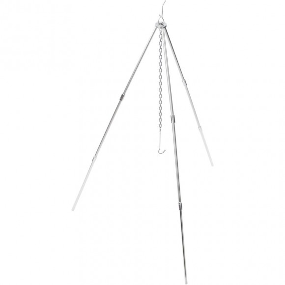 Тринога трьохсекційна для казана Naturehike Light Tripod NH17S00S-G, алюміній / сталь