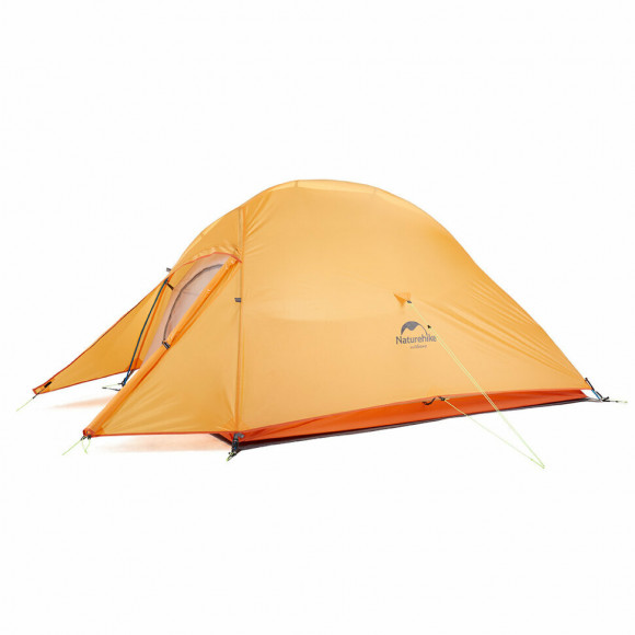 Намет надлегкий двомісний  з футпринтом Naturehike Cloud Up 2 Updated NH17T001-T, 210T, помаранчевий Намет надлегкий двомісний  з футпринтом Naturehike Cloud Up 2 Updated NH17T001-T, 210T, помаранчевий