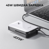 УМБ Litheli Power Bank 20000 mAh, 45 W, 4А, Fast Charge (U20BY03-0U000) УМБ Litheli Power Bank 20000 mAh, 45 W, 4А, Fast Charge (U20BY03-0U000)