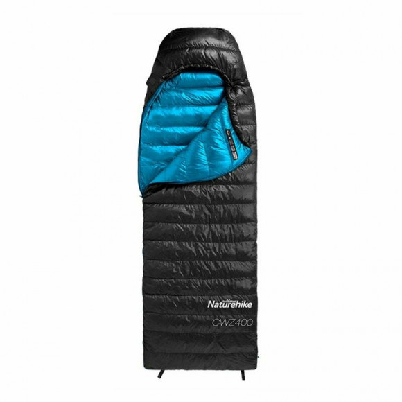 Спальник Naturehike CWZ400 NH19W400-Z, (7°C), p-р L, чорний Спальник Naturehike CWZ400 NH19W400-Z, (7°C), p-р L, чорний