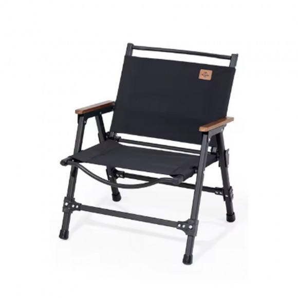 Крісло складане Naturehike CNK2350JJ015, алюміній, чорний