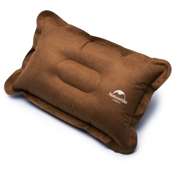 Подушка надувна Naturehike Comfortable NH15A001-L, коричневий Подушка надувна Naturehike Comfortable NH15A001-L, коричневий