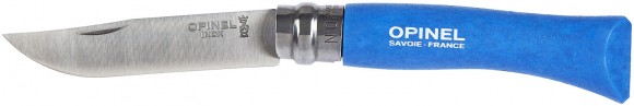 Нож Opinel Blister №7 VRI. Цвет - синий