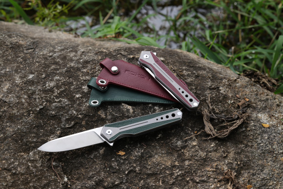 Faltboden Roxon K1 Leder D2, Burgunderrot