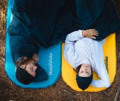 Килимок самонадувний Naturehike C034 NH19Q034-D, 30 мм, Розмір L, жовтий