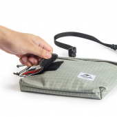 Сумка мала Naturehike NH20BB204, 3л, графіт у клітинку Сумка мала Naturehike NH20BB204, 3л, графіт у клітинку