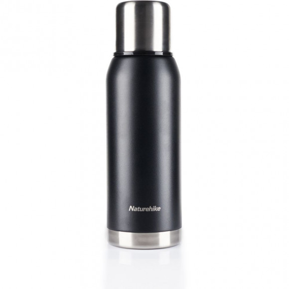 Термос Naturehike Q-9H NH19SJ010, 304 сталь, 1.0 л, чорний