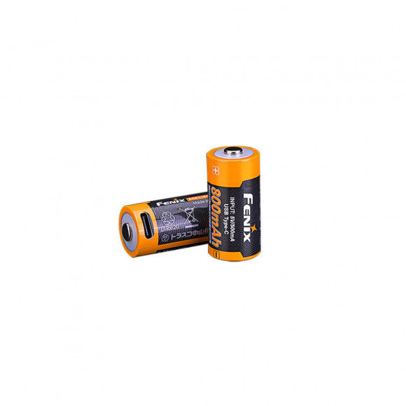 Акумулятор 16340 Fenix 800 UP mAh Li-ion Type-C Акумулятор 16340 Fenix 800 UP mAh Li-ion Type-C