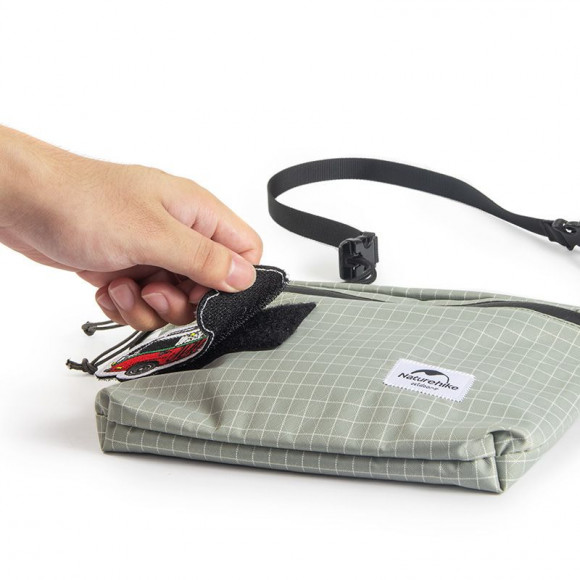 Tasche klein Naturehike NH20BB204, 3 l, hellgrau