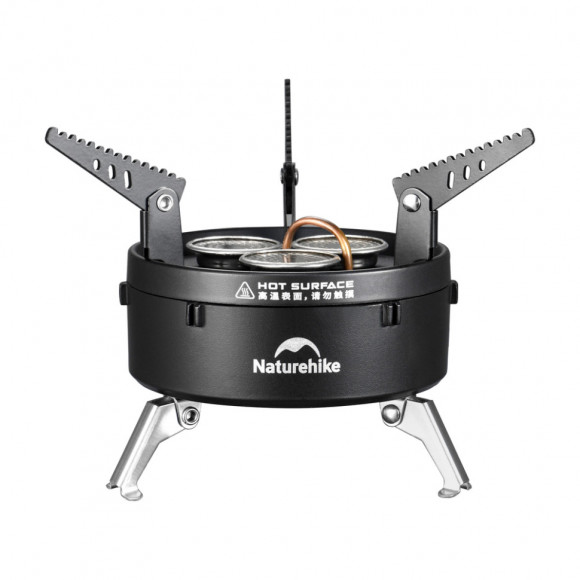 Трьохконфорковий газовий пальник Naturehike CNK2450CF019 Трьохконфорковий газовий пальник Naturehike CNK2450CF019