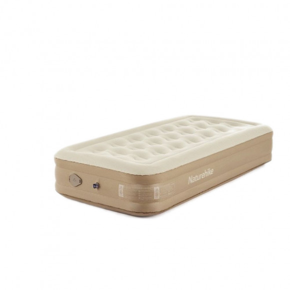 Single inflatable mattress Naturehike CNH22DZ015, with built-in pump