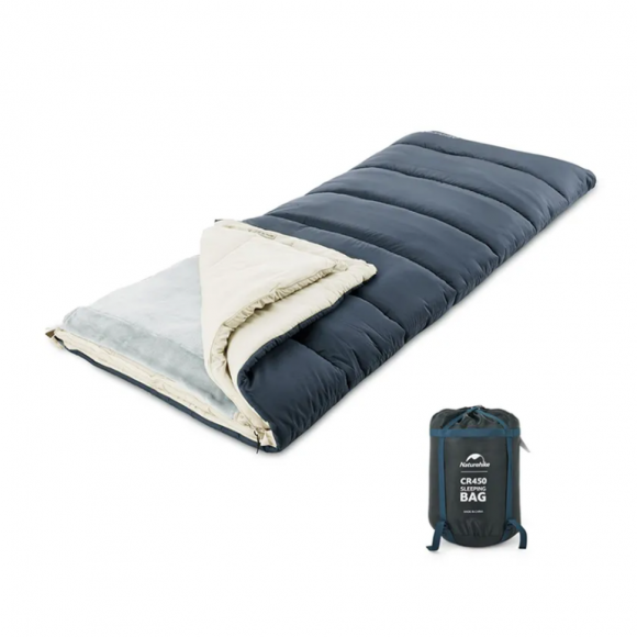 Спальний мішок 3 в 1 Naturehike CR450 CNH22SD011, синій Спальний мішок 3 в 1 Naturehike CR450 CNH22SD011, синій