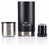 Термос Naturehike Q-9H NH19SJ010, 304 сталь, 0.75 л, чорний Термос Naturehike Q-9H NH19SJ010, 304 сталь, 0.75 л, чорний