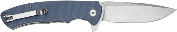 Nóż CJRB Taiga G10 Szaro-niebieski