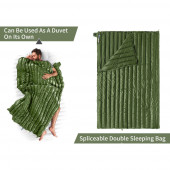 Спальний мішок з натуральним пухом Naturehike CWM295 CNK2300SD013, зелений Спальний мішок з натуральним пухом Naturehike CWM295 CNK2300SD013, зелений