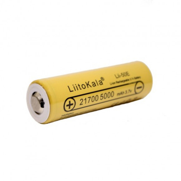 Акумулятор LiitoKala 50E-JT 21700 5000мАг Акумулятор LiitoKala 50E-JT 21700 5000мАг
