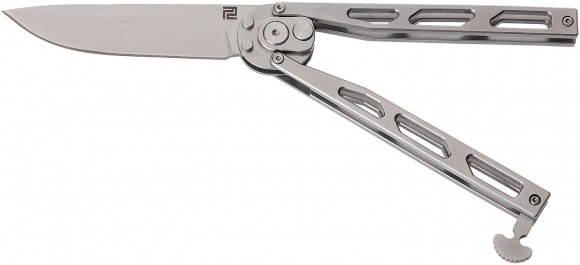 Ніж Artisan Kinetic Balisong Small Silver