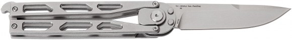 Ніж Artisan Kinetic Balisong Small Silver Ніж Artisan Kinetic Balisong Small Silver