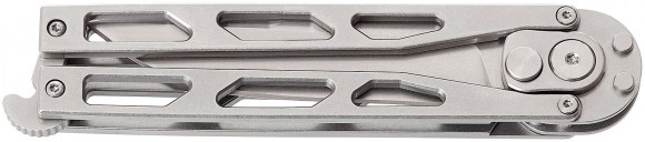 Ніж Artisan Kinetic Balisong Small Silver Ніж Artisan Kinetic Balisong Small Silver