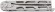 Ніж Artisan Kinetic Balisong Small Silver