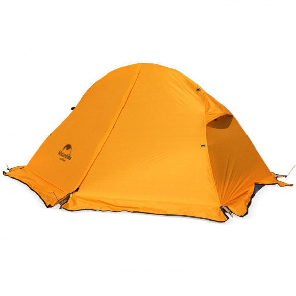 Ultralight single tent with footprint Naturehike Cycling 1 NH18A095-D, 210T, orange