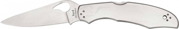 Nóż Spyderco Byrd Cara Cara2, rękojeść ze stali nierdzewnej