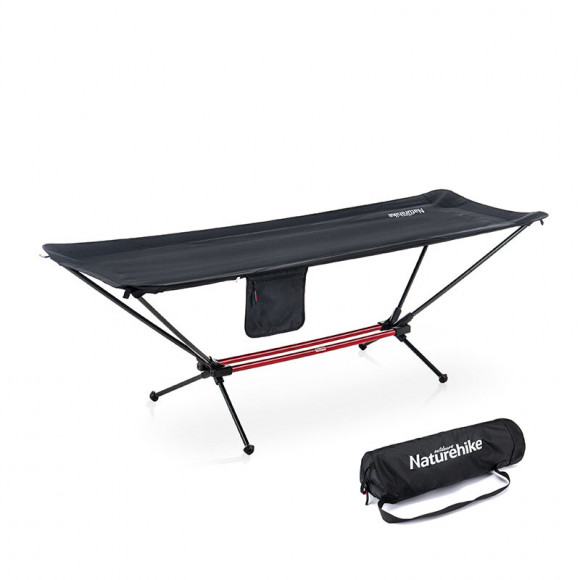 Einzelne faltbare Hängematte Naturehike Outdoor Folding Hammock NH20JJ011, 300D Oxford, schwarz