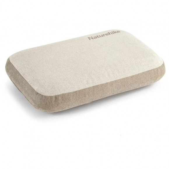 Naturehike NH22ZT002 rectangular memory foam pillow, beige