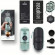 Портативна еспресо-кавоварка Wacaco Nanopresso блакитна з чохлом