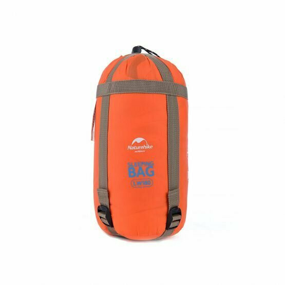 Schlafsack Naturehike Ultraleicht LW 180 NH15S003-D, (20°C), pp M, rechts, orange