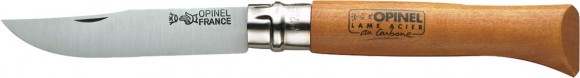 Opinel knife No. 12 Carbone (in a blister)