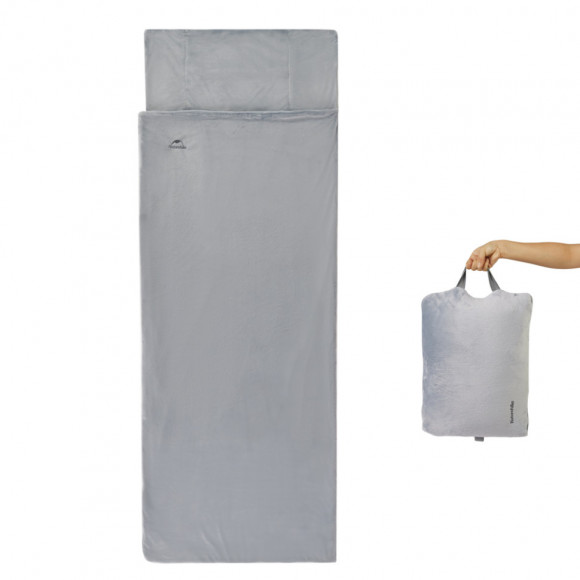 Спальний мішок - подушка Naturehike CNK2300SD022, світло-сірий Спальний мішок - подушка Naturehike CNK2300SD022, світло-сірий