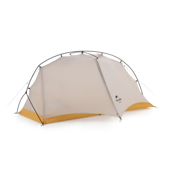 Ultralight single tent Naturehike NH21ZP003, gray-yellow Ultralight single tent Naturehike NH21ZP003, gray-yellow