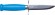 Morakniv Scout 39 Safe knife. The color is blue