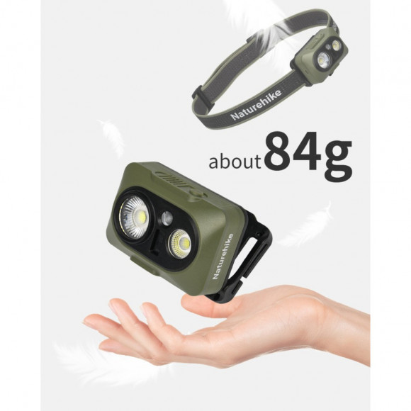 Ліхтар налобний Naturehike CNK2450ZM010, зелений Ліхтар налобний Naturehike CNK2450ZM010, зелений