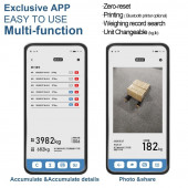 Рейкові палетні ваги з Bluetooth AD1 до 4500 кг (3 модуля)