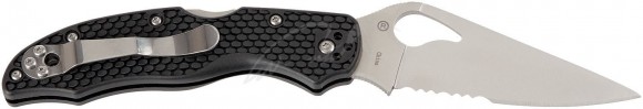 Knife Spyderco Byrd Harrier 2, handle FRN, semiserreator Knife Spyderco Byrd Harrier 2, handle FRN, semiserreator