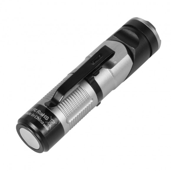 Ліхтар з кліпсою Naturehike CNK2450ZM013, чорно-сірий Ліхтар з кліпсою Naturehike CNK2450ZM013, чорно-сірий