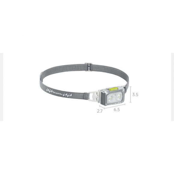 Ліхтар налобний Naturehike CNK2550ZM011, сірий Ліхтар налобний Naturehike CNK2550ZM011, сірий