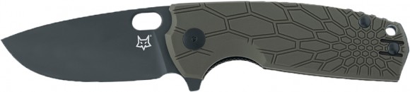 Нож Fox Core Black Blade ц: оливковый