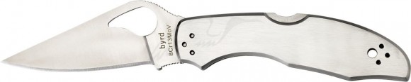 Нож Spyderco Byrd Meadowlark2, рукоять из нержавеющей стали