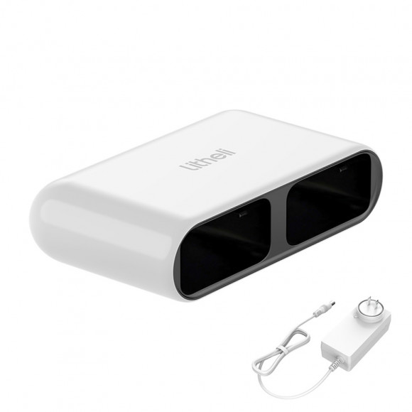 Зарядний пристрій для двох Power Bank Litheli U20 Зарядний пристрій для двох Power Bank Litheli U20