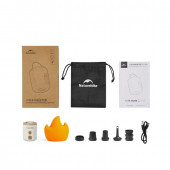 Міні насос - нічник - вентилятор Naturehike CNK2300DQ022, бежевий Міні насос - нічник - вентилятор Naturehike CNK2300DQ022, бежевий