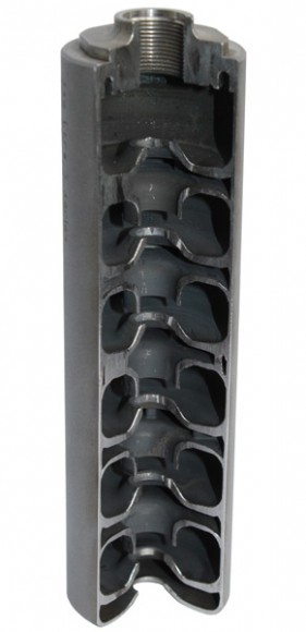 Sound moderator Ase Utra SL5 .30 (under cal. 270 Win; 7x64; 308 Win and 30-06). Thread - 9/16&quot;-24 UNEF