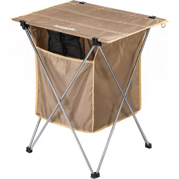 Стіл розкладний з коробкою для зберігання Naturehike NH19JJ084, 1680D Oxford / алюміній, пісочний Стіл розкладний з коробкою для зберігання Naturehike NH19JJ084, 1680D Oxford / алюміній, пісочний